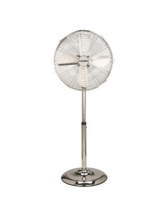 Ventilador Maurer de Pie 125 cm. de Alto Cromo