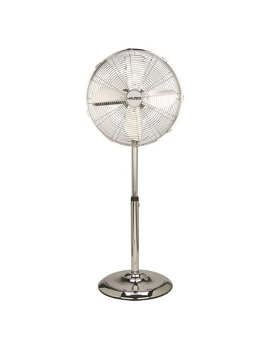 Ventilador Maurer de Pie 125 cm. de Alto Cromo