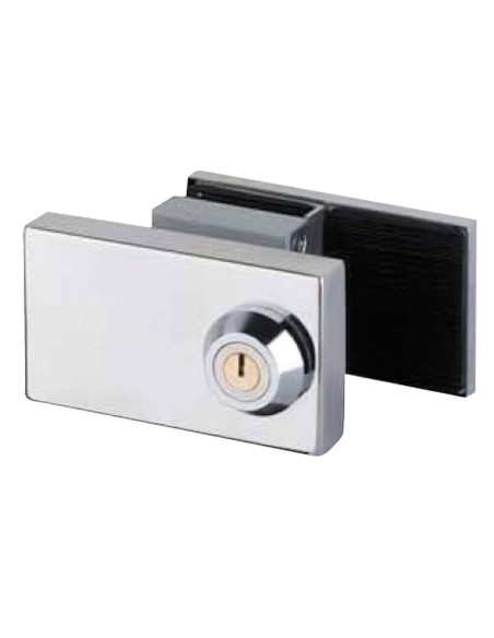 Cerradura Cbm 2002 Puerta Cristal Llave Plana