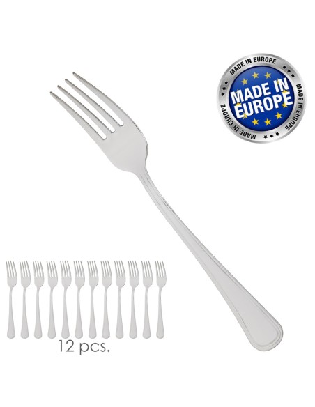 Tenedor Mesa Valencia 198 mm.Caja 12 unidades