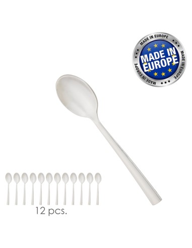 Cuchara Cafe y Postre Flair 135 mm.Caja 12 unidades