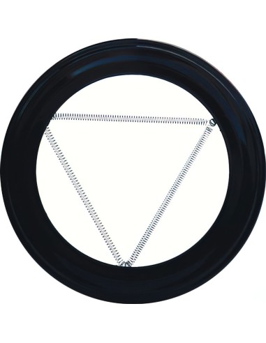 Plafón Embellecedor de Color Negro Para Estufa 200 mm.