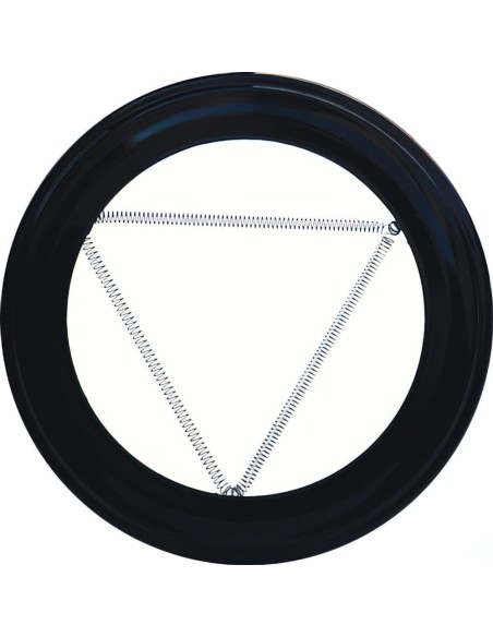 Plafón Embellecedor de Color Negro Para Estufa 200 mm.