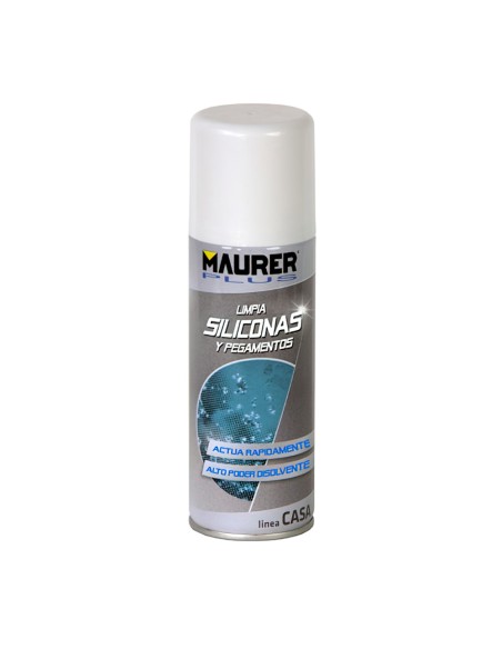 Spray Limpiador Silicona / Pegamentos Maurer 200 Ml.
