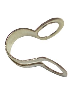 Enganche Cadena Bolas Latón Cromado 3,2 mm. (Caja 100 unidades)