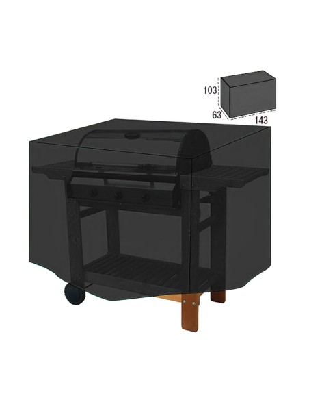Funda Cubre Barbacoas 103x143x63 cm.