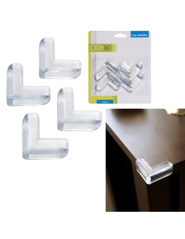 Protector Oryx Esquinas Muebles (Blister 4 Piezas)