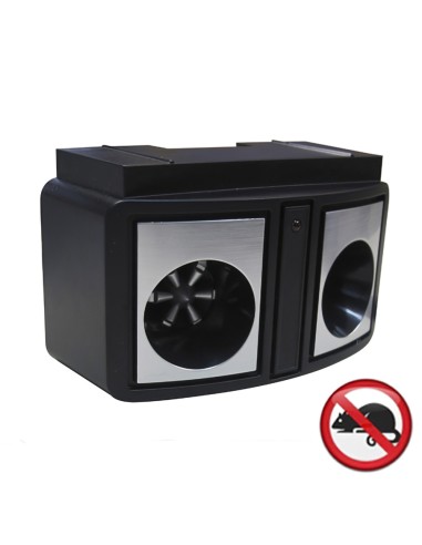Ahuyentador Ultrasonidos Ratas/Ratones 300 m².
