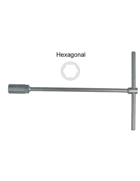 Llave Vaso Maurer Mango "T" 8 mm.