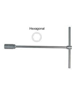 Llave Vaso Maurer Mango "T" 10 mm.