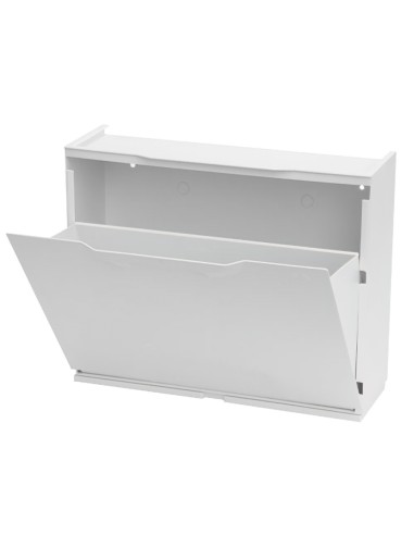 Zapatero Resina 51x17x41cm. Blanco