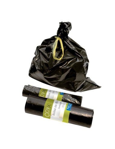 Bolsa Basura Grande 100 litros 72x110 cm. Rollo 10 Unidades