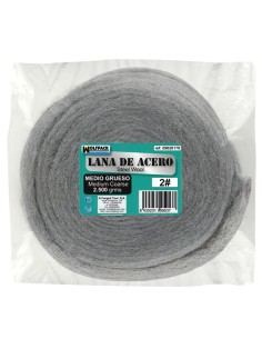 Lana De Acero 2500 Gr. Lisa 0