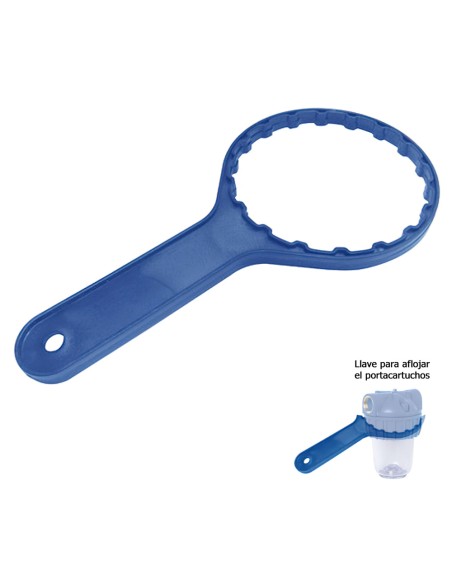 Llave Apertura / Cierre Portacartuchos Filtro Agua 5"