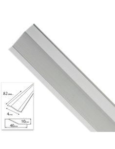 Tapajuntas Adhesivo Para Ceramica Metal Plata 82,0 cm.