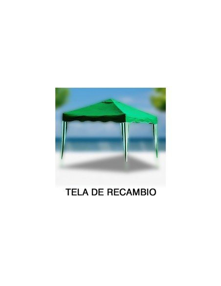 Tela Recambio Para Pergola Plegable Verde