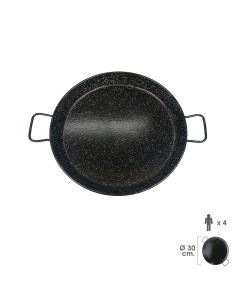 Paellera Valenciana Esmaltada 4 personas/ 30 cm