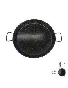 Paellera Valenciana Esmaltada 7 personas/ 36 cm