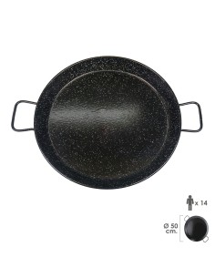 Paellera Valenciana Esmaltada 14 personas/ 50 cm