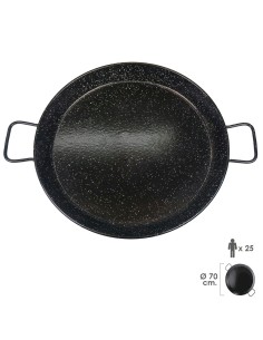 Paellera Valenciana Esmaltada 25 personas/ 70 cm