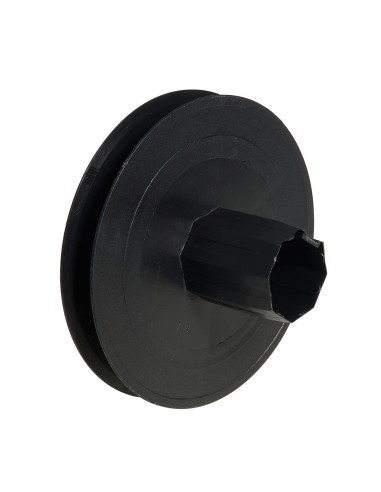 Disco Persiana Plastico Espiga Metalica 136x40 mm. Cinta 14 mm.