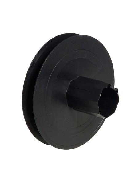 Disco Persiana Plastico Espiga Metalica 136x40 mm. Cinta 14 mm.