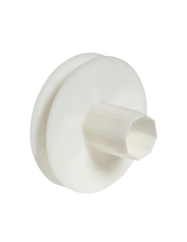 Disco Persiana Plastico Compacto para Rodamieto 120x40 mm. Cinta 18 mm.