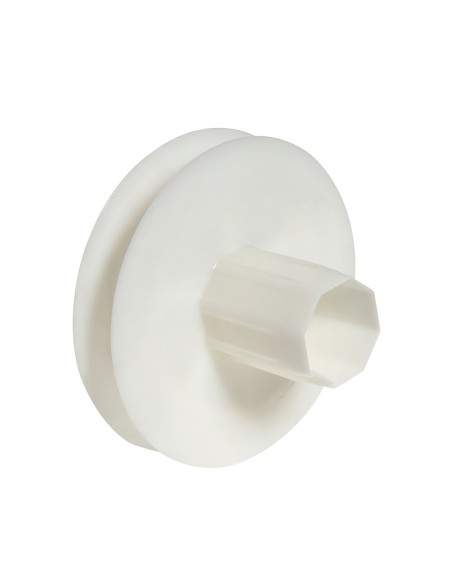 Disco Persiana Plastico Compacto para Rodamieto 120x40 mm. Cinta 18 mm.