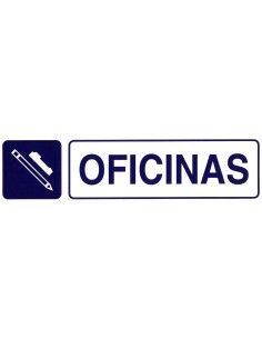 Rotulo Adhesivo 250x63 mm. Oficinas