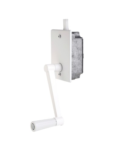 Torno Elevacion Persiana Empotrar Blanco