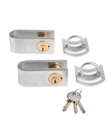 Juego Cerrojos Cierre Tijera 40 mm.