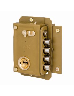 Cerradura Fac S 90 P Pintada Derecha Bombin 70