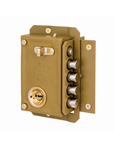 Cerradura Fac S 90 P Pintada Derecha Bombin 70