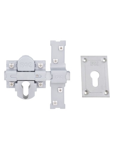 Cerrojo Fac 311-l/ 80 Plata Sin Cilindro