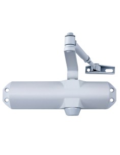 Cierra Puertas Con Retenedor Fuerza 4. Color Blanco (Puertas 90/120 cm.)