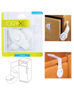 Protector Cierre Seguridad Frigorífico / Cajon (Bister 2 Piezas)