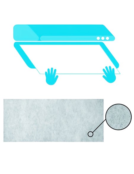 Filtro Campana Extractora 45x95 cm. 150 grm/m2