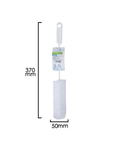 Cepillo Limpiabotellas 37x5cm Blanco