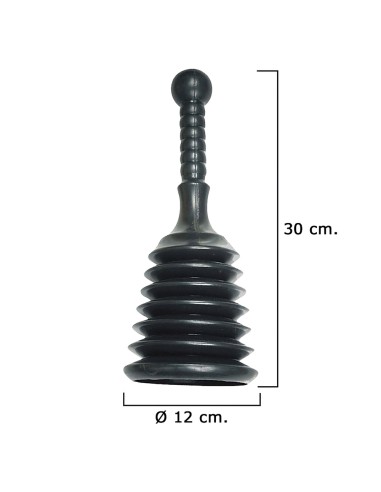 Desatascador Goma Fuelle Ø 12 cm. / Alto 30 cm.