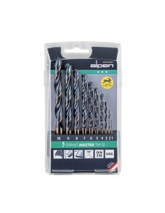 Estuche Brocas Alpen Hss Sprint Master 10 Piezas
