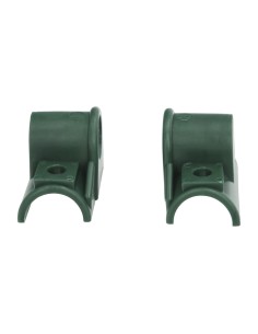 Cojinete Plastico Para Carretilla Obra Amarilla 1 Agujero (Juego de 2 piezas)