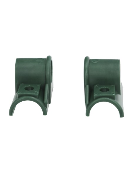 Cojinete Plastico Para Carretilla Obra Amarilla 1 Agujero (Juego de 2 piezas)