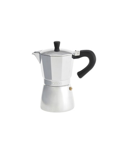 Cafetera Inducción Aluminio 6 Tazas (300 Ml.)
