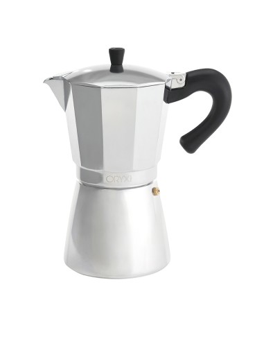 Cafetera Inducción Aluminio 12 Tazas (600 Ml.)