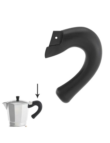 Mango Cafetera Aluminio Inducción 6 Tazas