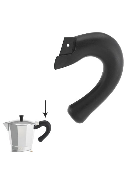 Mango Cafetera Aluminio Inducción 6 Tazas