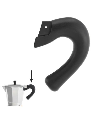 Mango Cafetera Aluminio Inducción 9 y 12 Tazas