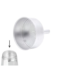 Embudo Cafetera Aluminio Classic / Inducción 9 Tazas