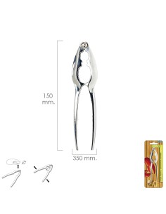 Pinzas Marisco y Cascanueces Cromadas