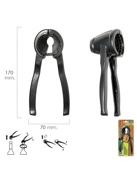 Cascanueces y Abrebotellas Aluminio